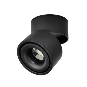 LED Aufbaustrahler LAYLA-15 15W 360° drehbar, 90° verstellbar Schwarz