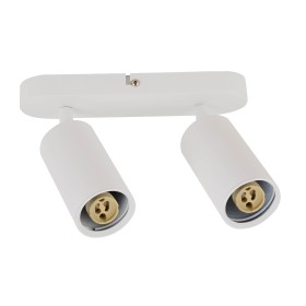 LED Aufbaustrahler JOKER-2 2xGU10 360° drehbar, 90° schwenkbar Weiß