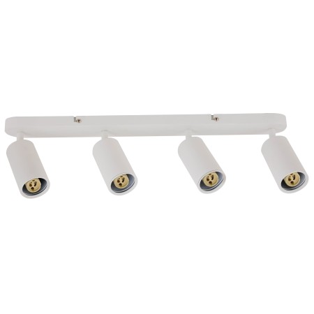 LED Aufbaustrahler JOKER-5 4xGU10 360° drehbar, 90° schwenkbar Weiß linear