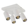LED Aufbaustrahler JOKER-6 4xGU10 360° drehbar, 90° verstellbar Weiß quadratisch