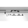 2m Magnet-Aufbauschiene für magnetische Lichtschienensysteme MAGNET-S2 Schwarz