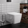 hansgrohe EluPura Q WC-Sitz mit Befestigung oben