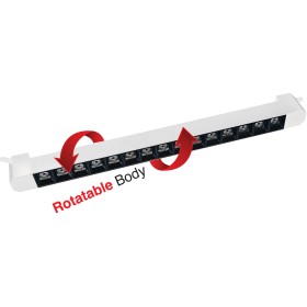 LED Schienenleuchte PARMA-30 30W 4200K Weiß Schwenkbarer Korpus