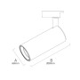 LED Schienenstrahler LONDRA-15 15W 4200K Weiß