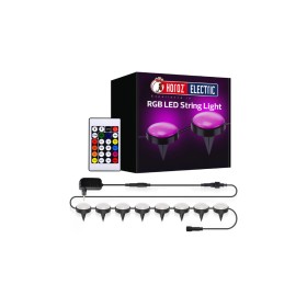 LED Lichterkette SET 12W/je Birne AMBIANCE Koppelbar 18m / 24Birnen RGB Schwarz