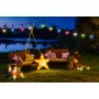 LED Lichterkette SET 12W/je Birne PARADISE Koppelbar 18m / 24Birnen RGB Schwarz