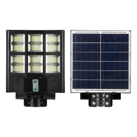LED Solar Straßenlaterne GRAND/XL-600 600W 6400K Schwarz IP65