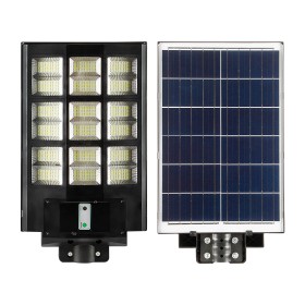 LED Solar Straßenlaterne GRAND/XL-900 900W 6400K Schwarz IP65