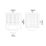 LED Solar Straßenlaterne GRAND/XL-900 900W 6400K Schwarz IP65