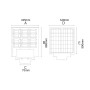 LED Solar Straßenlaterne GRAND/XL-1200 1200W 6400K Schwarz IP65