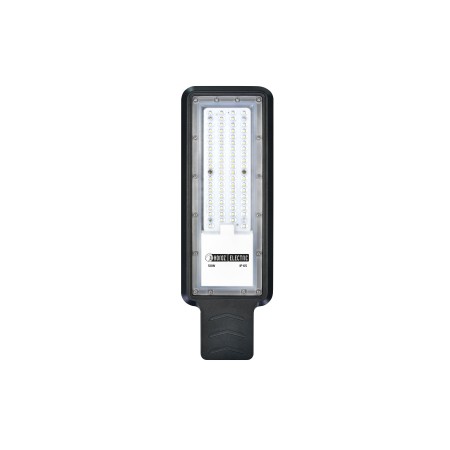 LED Solar Straßenlaterne VEGAS-50 50W 6400K Schwarz IP65