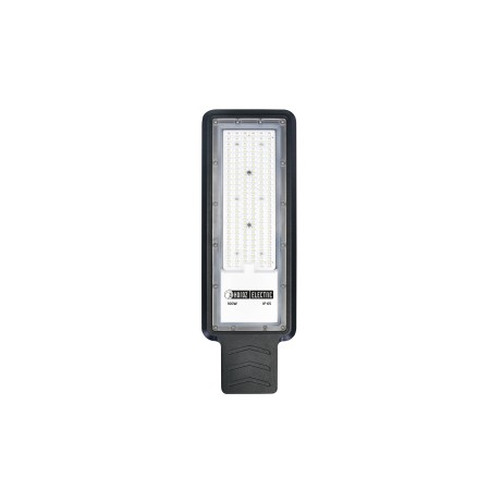 LED Solar Straßenlaterne VEGAS-100 100W 6400K Schwarz IP65