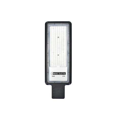 LED Solar Straßenlaterne VEGAS-150 150W 6400K Schwarz IP65