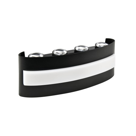 LED Garten Wandleuchte NEUTRON-5 5W 4200K Schwarz IP65