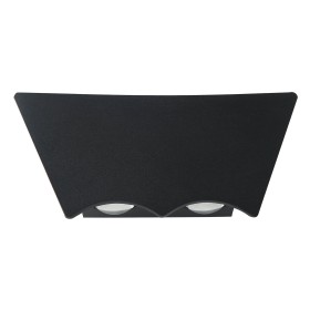 LED Garten Wandleuchte BAT-6 6W 4200K Schwarz IP54