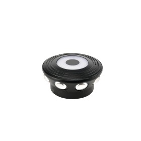 LED Garten Wandleuchte BOLERO-9 9W 4200K Schwarz IP54