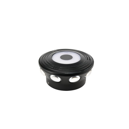 LED Garten Wandleuchte BOLERO-9 9W 4200K Schwarz IP54