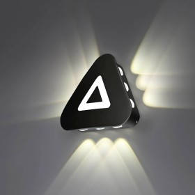 LED Garten Wandleuchte ANGEL-11 11W 4200K Schwarz IP54