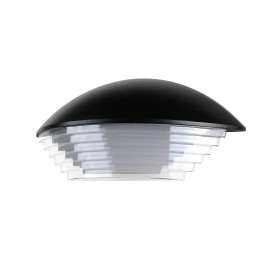 LED Garten Wandleuchte SPARTA-1 6W 4200K Schwarz IP54