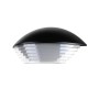 LED Garten Wandleuchte SPARTA-1 6W 4200K Schwarz IP54
