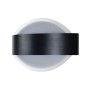 LED Garten Wandleuchte HERMES-2 12W 4200K Schwarz IP54