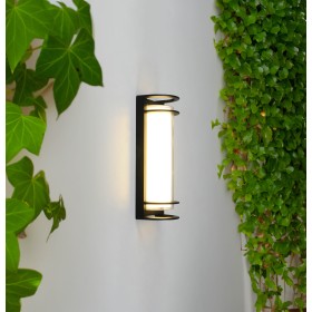 LED Garten-Wandleuchte LUXIA 30W 4200K Schwarz IP54