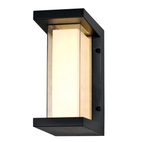 LED Garten Wandleuchte MORENA 20W 4200K Schwarz IP54