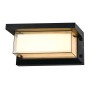 LED Garten Wandleuchte PALACE 20W 4200K Schwarz IP54