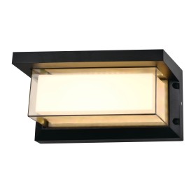 LED Garten Wandleuchte PALACE 20W 4200K Schwarz IP54