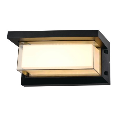 LED Garten Wandleuchte PALACE 20W 4200K Schwarz IP54