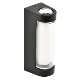 LED Garten Wandleuchte VECTOR-12 12W 4200K Schwarz IP54