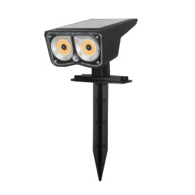 LED Außen Solar Landschaftsleuchte OZMO 3W Schwarz IP44