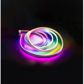 10m Neon LED-Streifen RGB SET DIGITAL-10 Lieferumfang: Adapter, Fernbedienung, RGB-Controller IP65