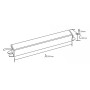 Wasserdichter LED-Treiber VESTA-45 45W Slim-Case IP67