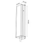 Wasserdichter LED-Treiber VESTA-100 100W Slim-Case IP67