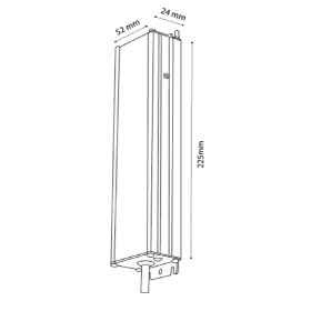 Wasserdichter LED-Treiber VESTA-100 100W Slim-Case IP67