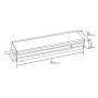 Wasserdichter LED-Treiber VESTA-200 200W Slim-Case IP67
