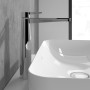 Villeroy & Boch Conum Einhebel-Waschtischarmatur erhöht mit Push-Open-Ablaufgarnitur
