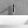 Villeroy & Boch Conum Einhebel-Waschtischarmatur erhöht mit Push-Open-Ablaufgarnitur