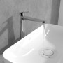 Villeroy & Boch Conum Einhebel-Waschtischarmatur erhöht mit Push-Open-Ablaufgarnitur