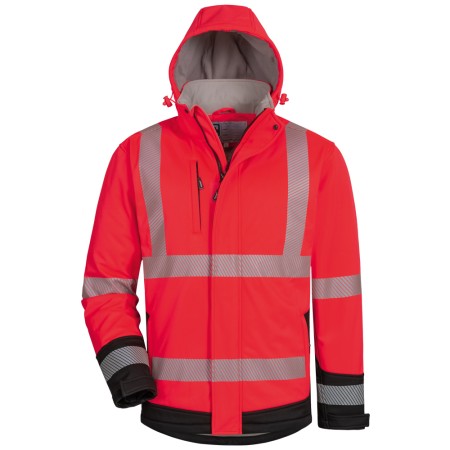 Elysee KALEB Winter Warnschutz-jacke 2in1 Warnrot