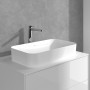 Villeroy & Boch Conum Einhebel-Waschtischarmatur erhöht mit Push-Open-Ablaufgarnitur
