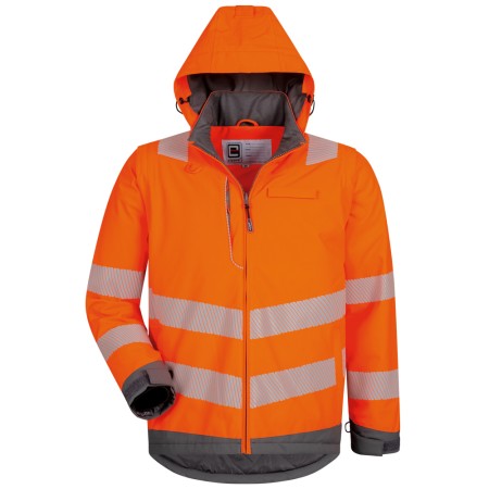 Elysee HADEMAR Winter Warnschutz-jacke 2in1 Warnorange