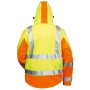 Elysee JIM Warnschutz Softshelljacke gelb/orange