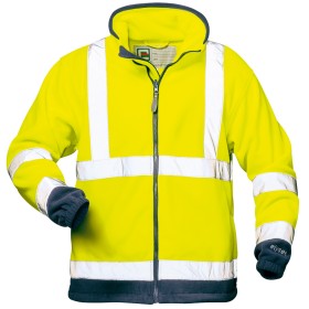 Elysee VALENTIN Warnschutz-Fleecejacke Kl. 3 Warngelb