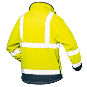 Veste polaire de sécurité Warnschutz Elysee VALENTIN, classe 3 jaune fluo