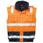 Elysee OLIVER Warnschutz Pilotenjacke orange/marine