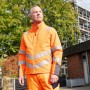 Elysee BECHTOL Warnschutz Steppjacke Warnorange