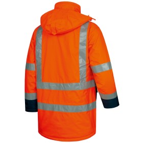 Elysee LUIS Parka de protection hivernale Warnschutz Kl. 3 Warnorange