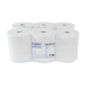 Papierhandtuchrollen 6 Rollen,2-lagig
